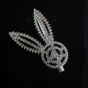sleek metal hair clip for secure hold and style