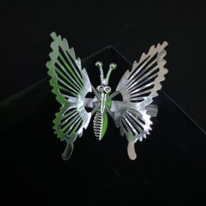 sleek metal hair clip for secure hold and style