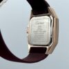 Cartier Men Round Case Quartz Watch