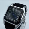 Cartier Men Round Case Quartz Watch