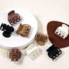 set of 8 colorful hair catchers for all hair types