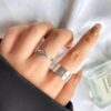 couple airplane pair ring