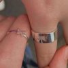 couple butterfly pair ring