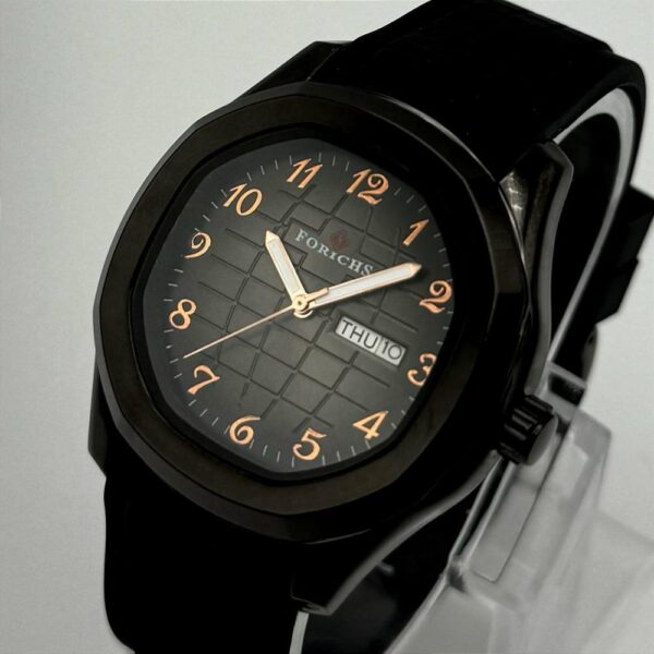 Forichs Men Stainless Steel Quartz Watch