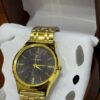 Men Stainless Steel Quartz Analogue Watch