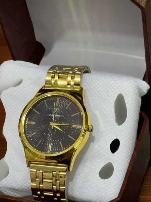 Men Stainless Steel Quartz Analogue Watch