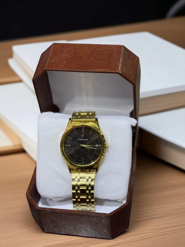 Men Stainless Steel Quartz Analogue Watch