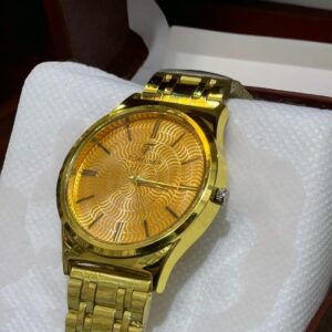 Men Stainless Steel Quartz Analogue Watch
