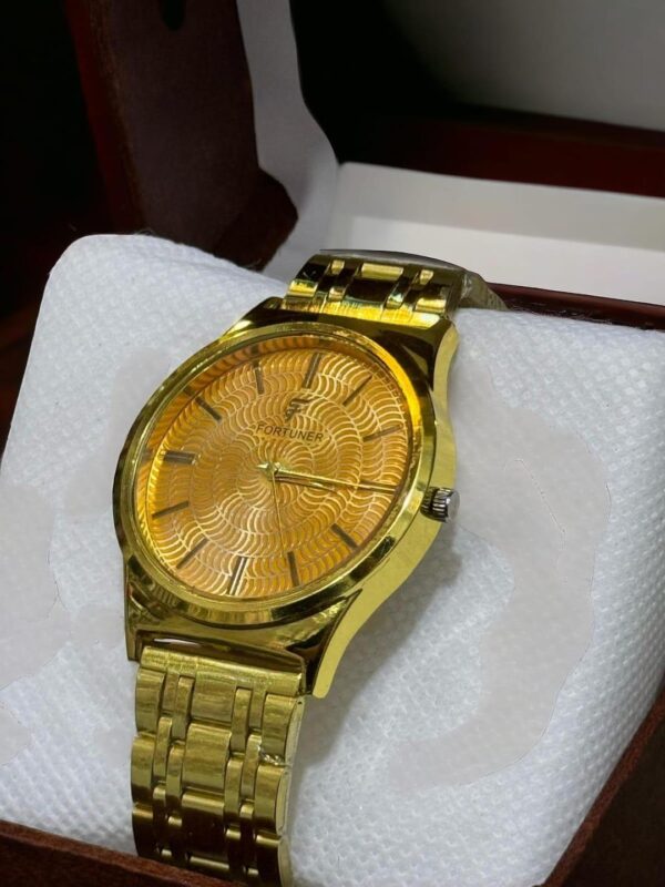 Men Stainless Steel Quartz Analogue Watch