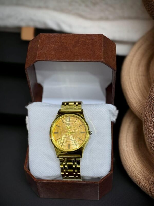 Men Stainless Steel Quartz Analogue Watch