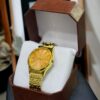 Men Stainless Steel Quartz Analogue Watch