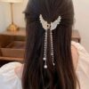 butterfly design hair claw for a stylish hold