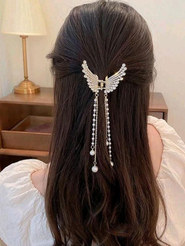 butterfly design hair claw for a stylish hold