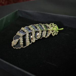 sleek metal hair clip for secure hold and style