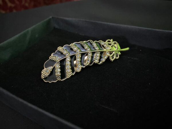 sleek metal hair clip for secure hold and style