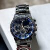 Men Black Stainless Steel Quartz Analogue Watch
