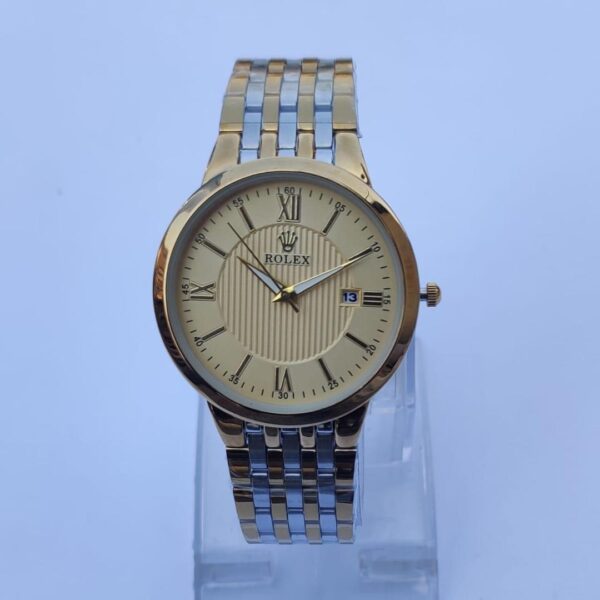 Rolex Men Stainless Steel Quartz Analogue Watch