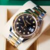 Rolex Men Silver Analogue Watch