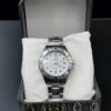 Men Silver Stainless Steel Analogue Watch