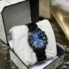 Men Black Stainless Steel Watch