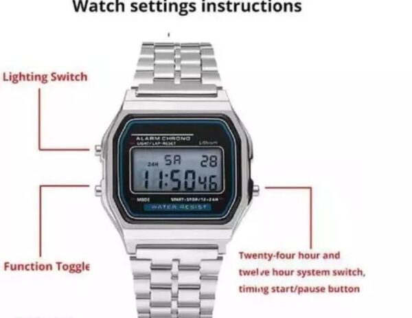 Men Classic Stainless Steel Watch
