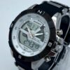 Men Rubber Strap Quartz Watch