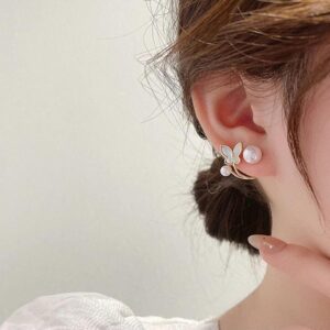 Butterfly Pulse Alloy Earrings