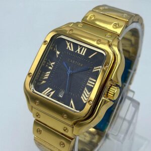 Cartier Men Stainless Steel Quartz Watch
