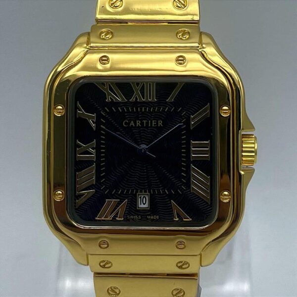 Cartier Men Stainless Steel Quartz Watch