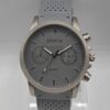 Men Grey Stainless Steel Analog Watch