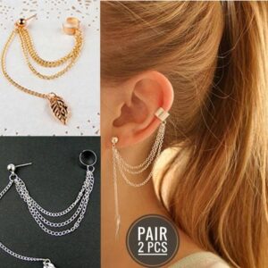 Leaf Style Elegant Alloy Earrings