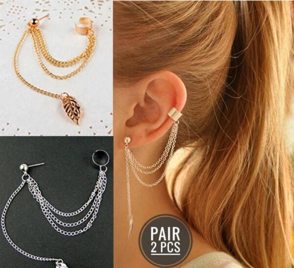 Leaf Style Elegant Alloy Earrings