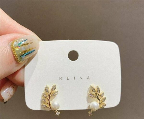 Leaf Style Tops Earrings Casual & Party Wear