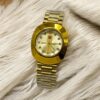 Maseta Men Golden Analog Watch