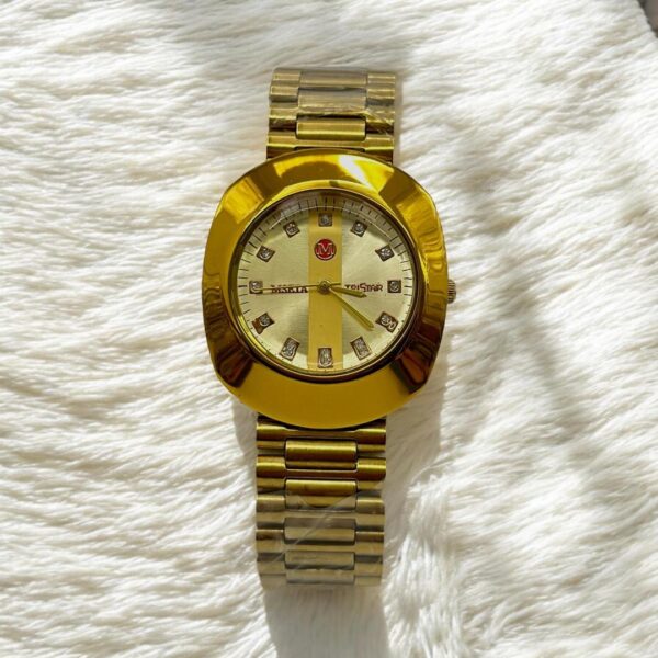 Maseta Men Golden Analog Watch