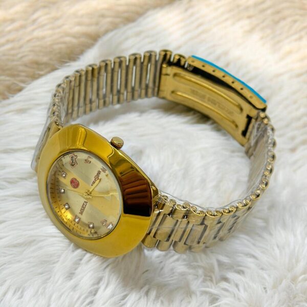 Maseta Men Golden Analog Watch