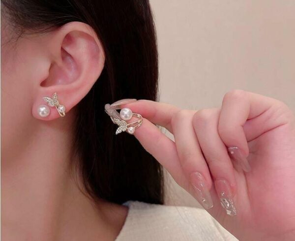 Decent Pulse Leaf Metal Earrings