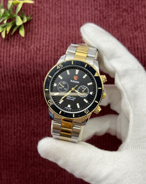 Rado Men Chronograph Stainless Steel Watch