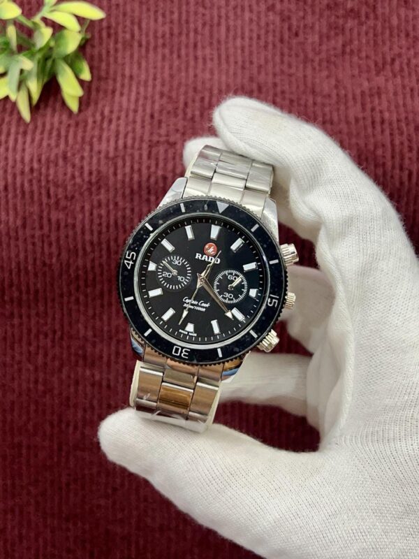 Rado Men Chronograph Stainless Steel Watch