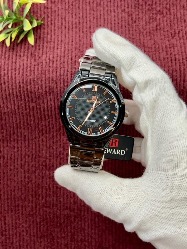 Reward Men Stainless Steel Chain Strap Watch