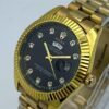 Rolex Men Stainless Steel Quartz Watch