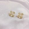 Classic Metal Earrings One Pair