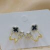 Stylish Star Style Metal Earrings