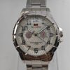 Ticarto Men Silver Stainless Steel Analog Watch