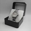 Ticarto Men Silver Stainless Steel Analog Watch