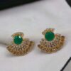 Traditional Stone Stud Earrings