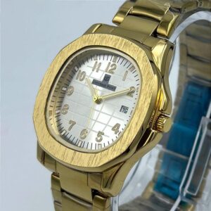 Universal Point Men Stainless Steel Quartz Watch