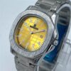 Universal Point Men Stainless Steel Quartz Watch