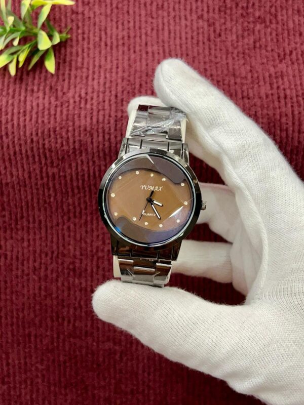 Men Stainless Steel Chain Strap Watch