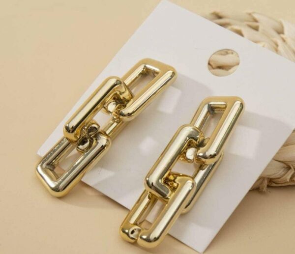 Chic chain Style Metal Earrings